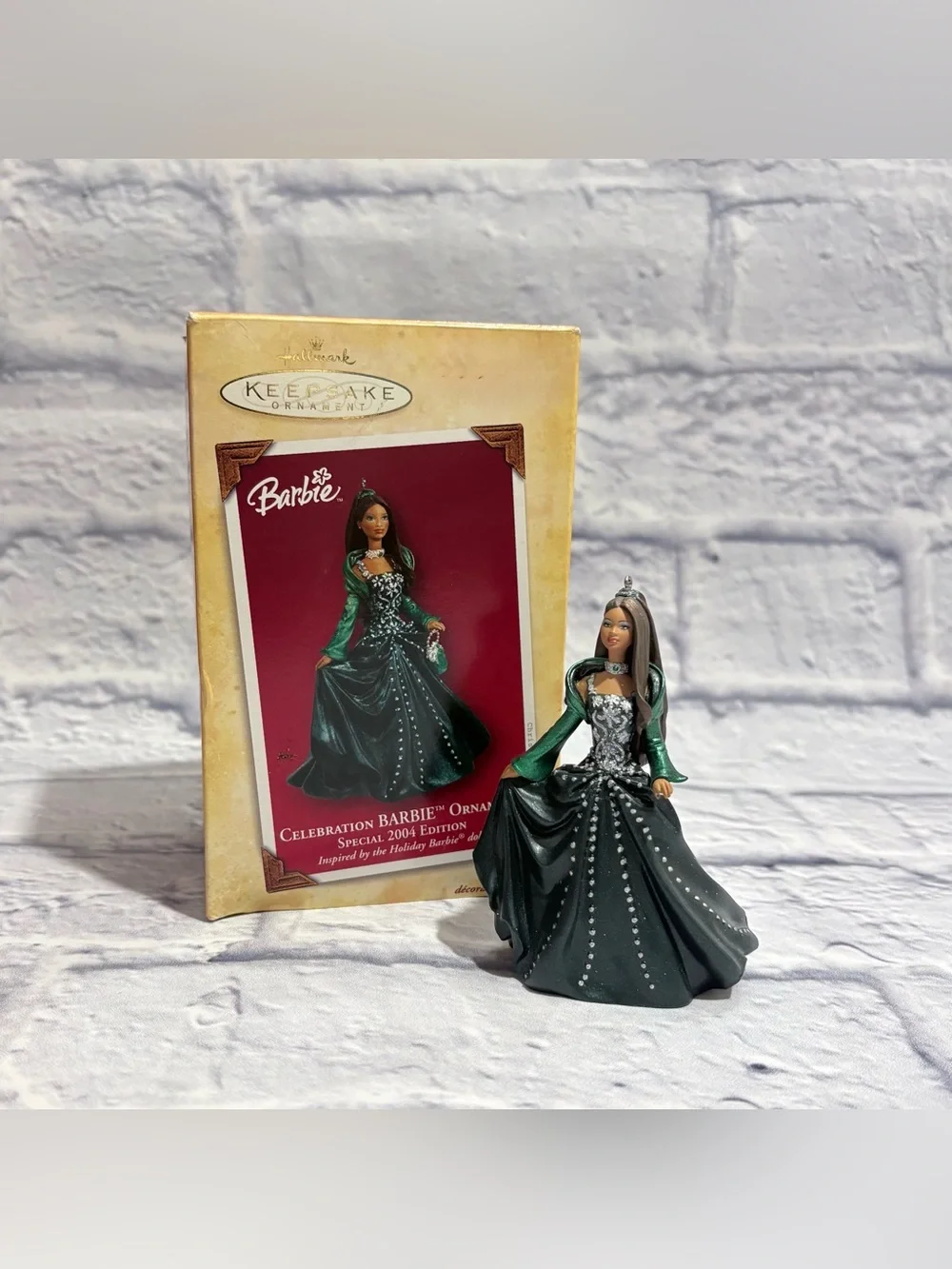Vintage 2004 Hallmark “Celebration Barbie” collectors series ornament